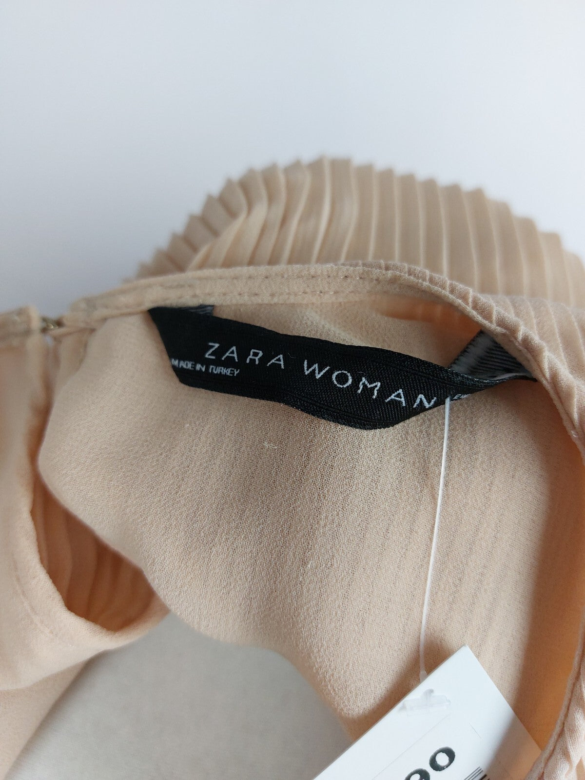 EK4471 Damen Bluse von Zara, beige, Gr.M7