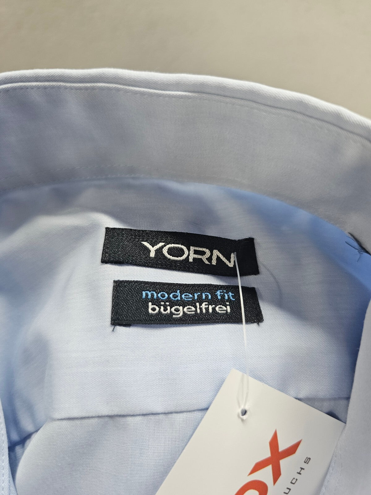 EK6014 Herren Kurzarmhemd von Yorn, hellblau, Gr.L (Größentabelle)5