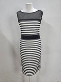 EK6208 Damen Kleid von Frank Lyman, schwarz/weiß, Gr. 360