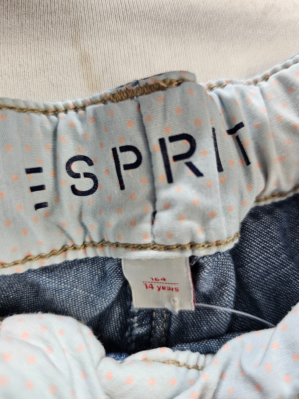EK5811 Mädchen 3/4 Hose von Esprit, blau, Gr. 1644