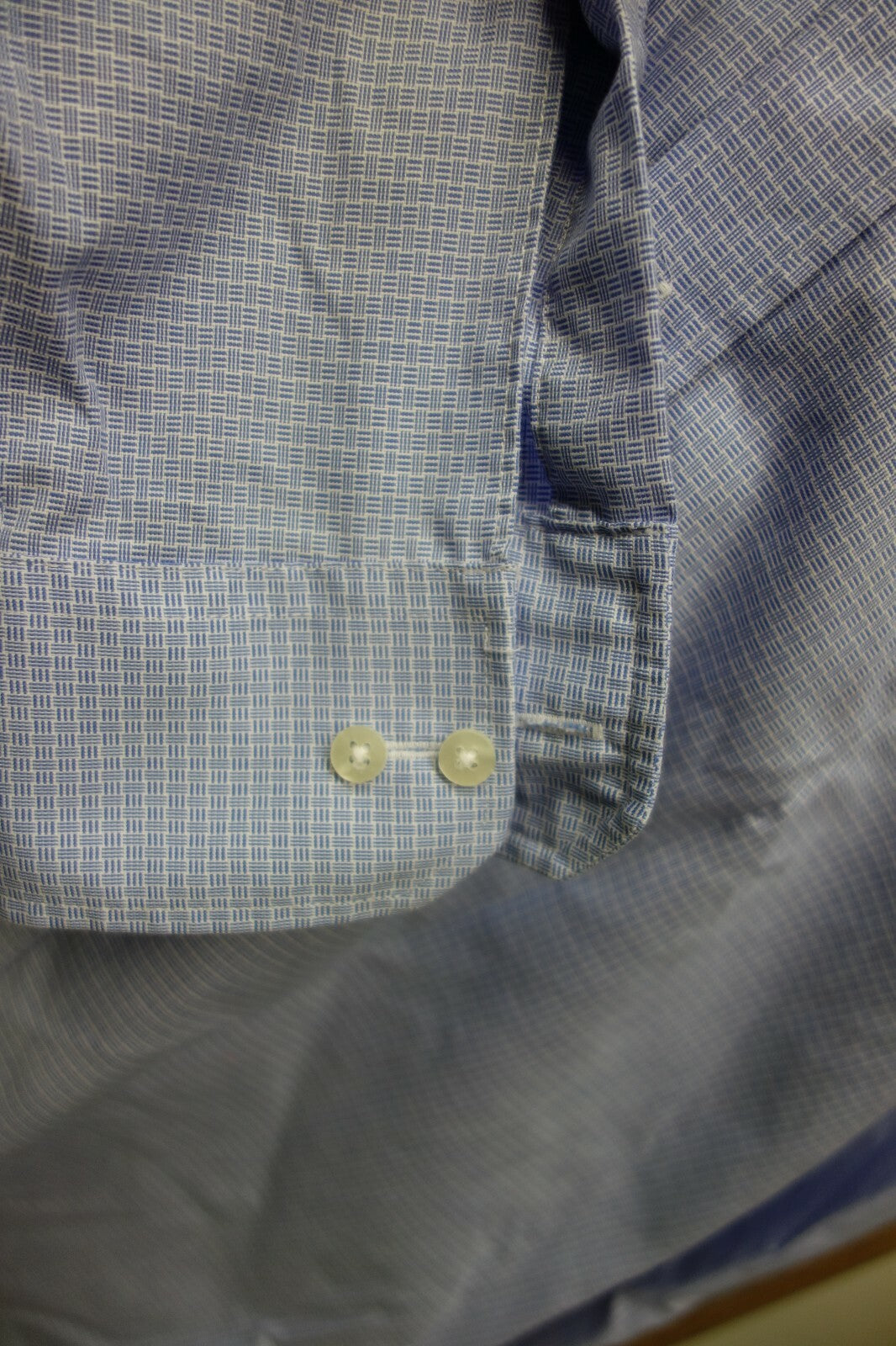 EK0040 Herren Hemd von Eterna, blau-weiß, 2XL3
