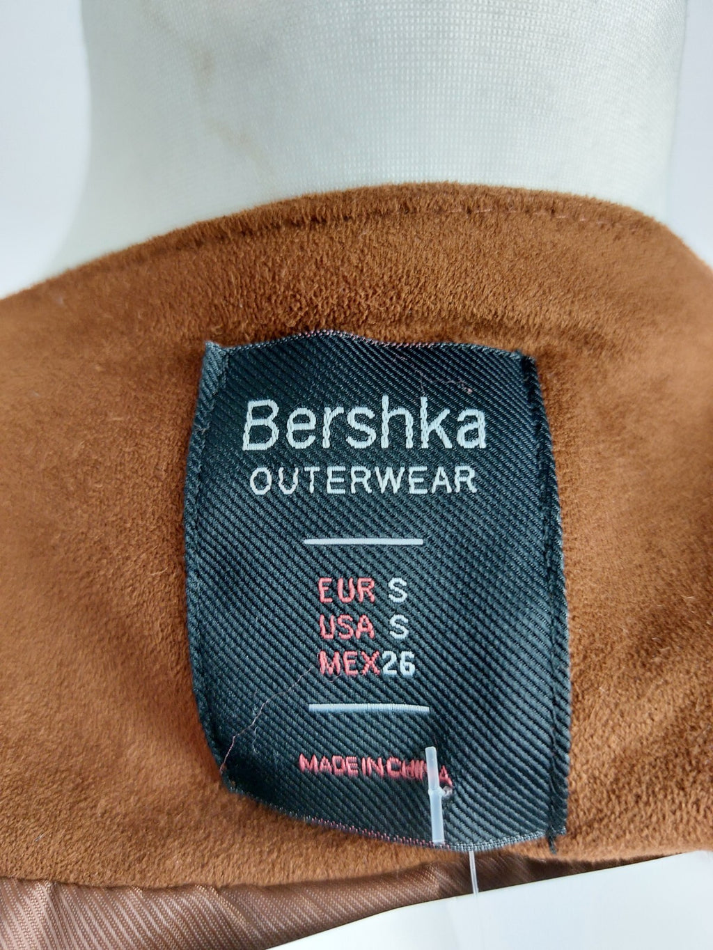 EK4742 Damen Jacke von Bershka, braun, Gr.S4