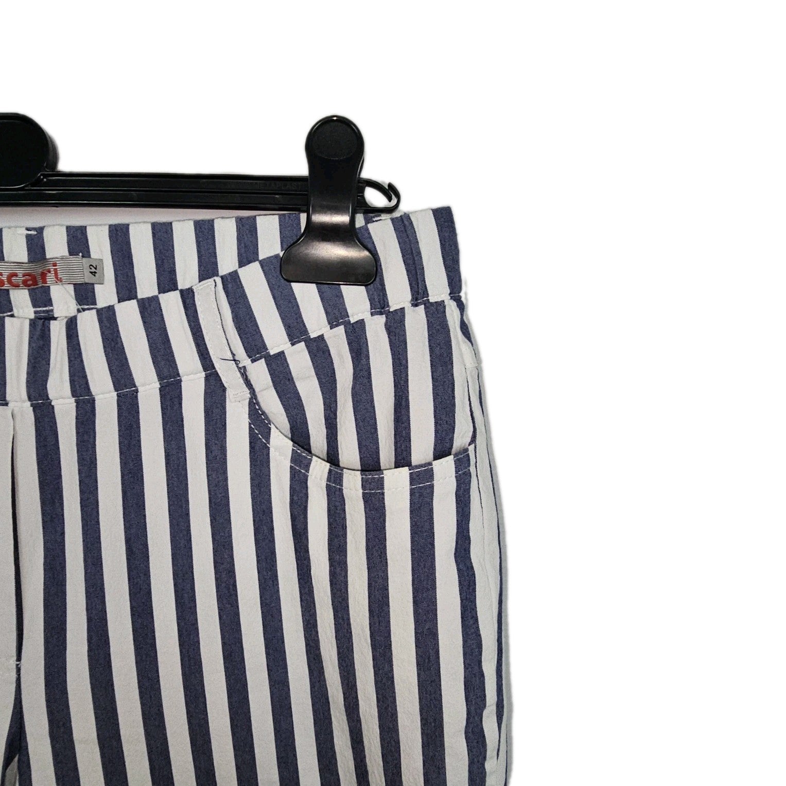 EK9857 Dame  Hose von Ascari, weiß-blau, Gr.422