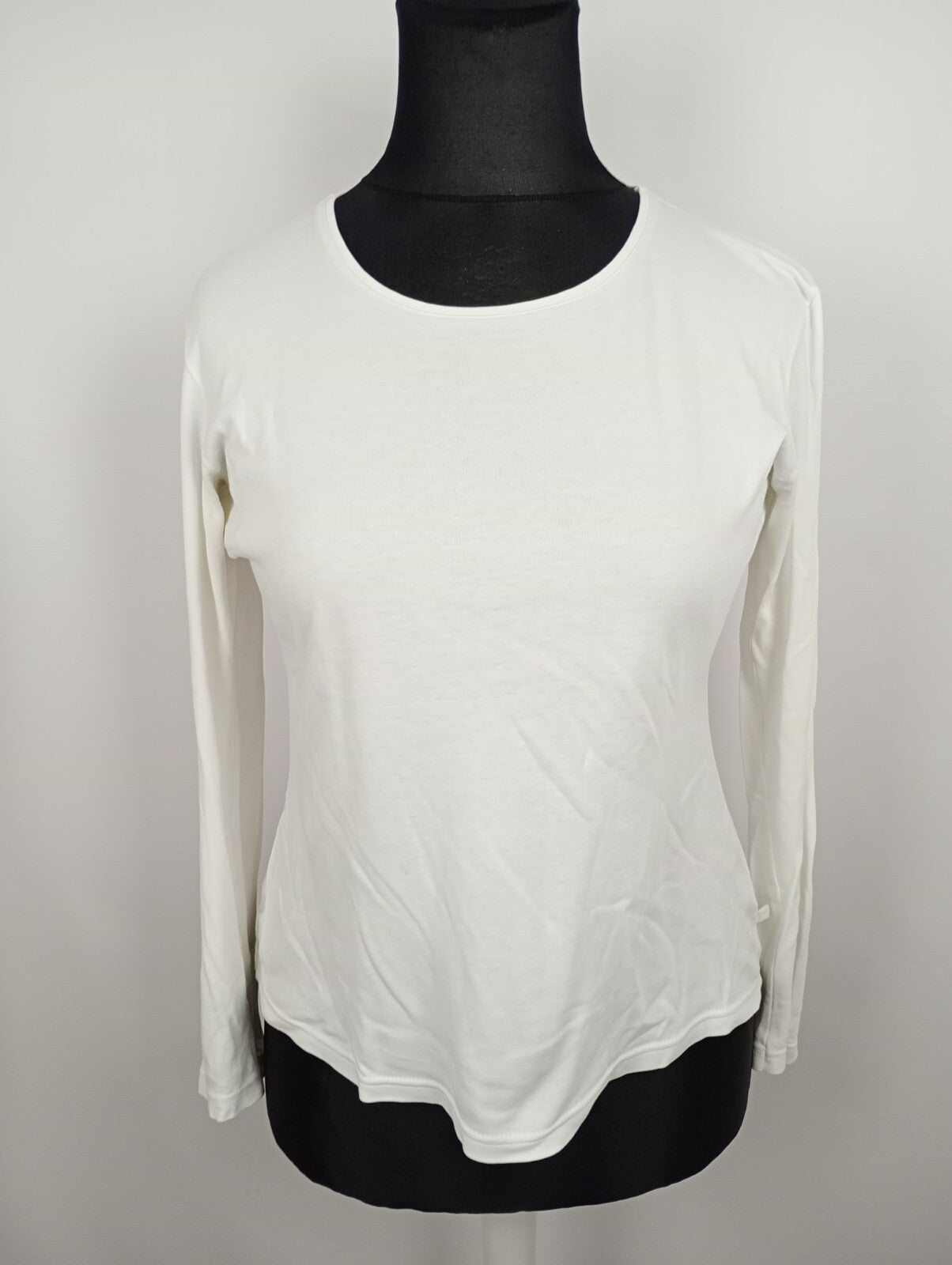 EK5333 Damen Langarmshirt von Street One, weiß, Gr. 440