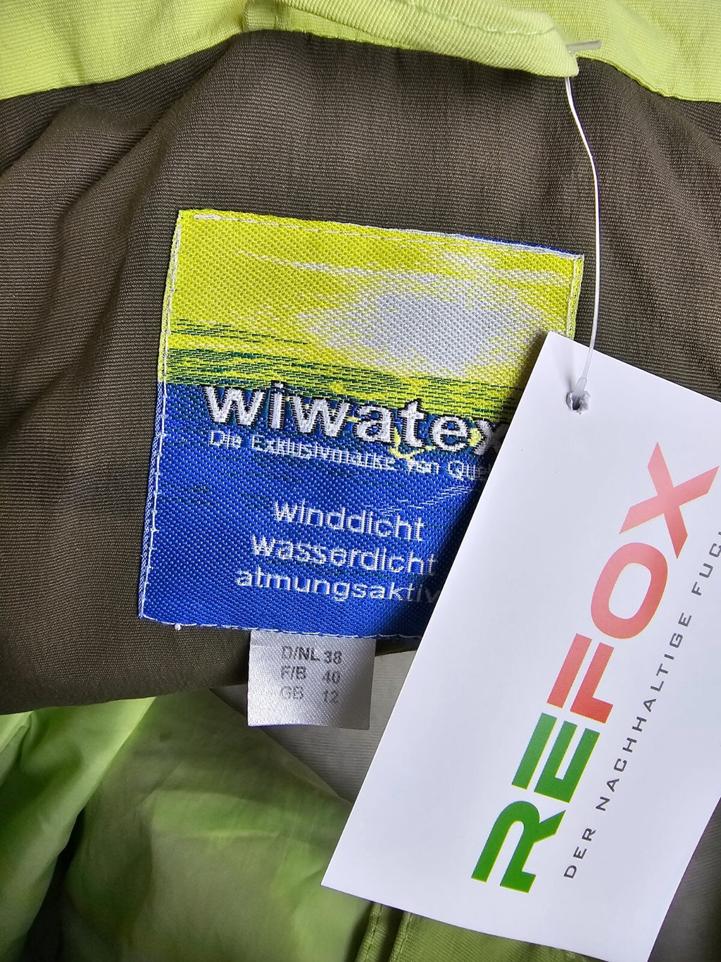 EK5590 Damen Jacke von Wiwatex, grün, Gr. 386