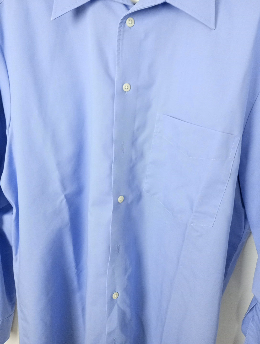 EK8581 Herren Hemd Walbusch Extraglatt Gr.41 Farbe Blau4