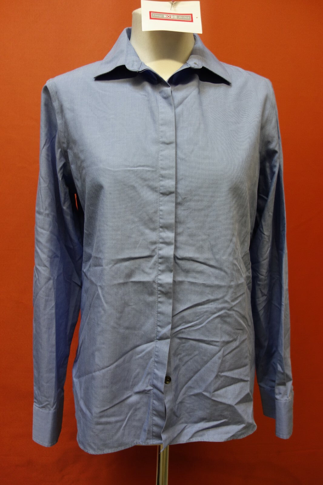 EK0263 Herren Hemd von Lands End, blau, 400