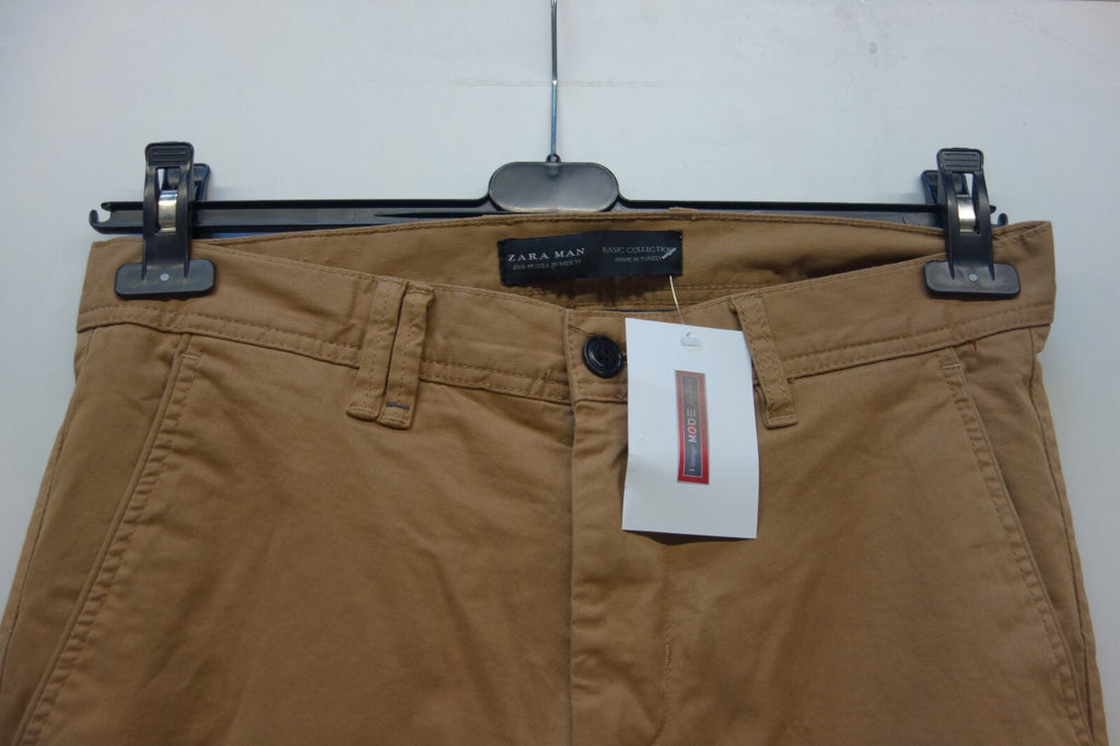 EK2907 Herren Hose von Zara, braun, Gr. 401