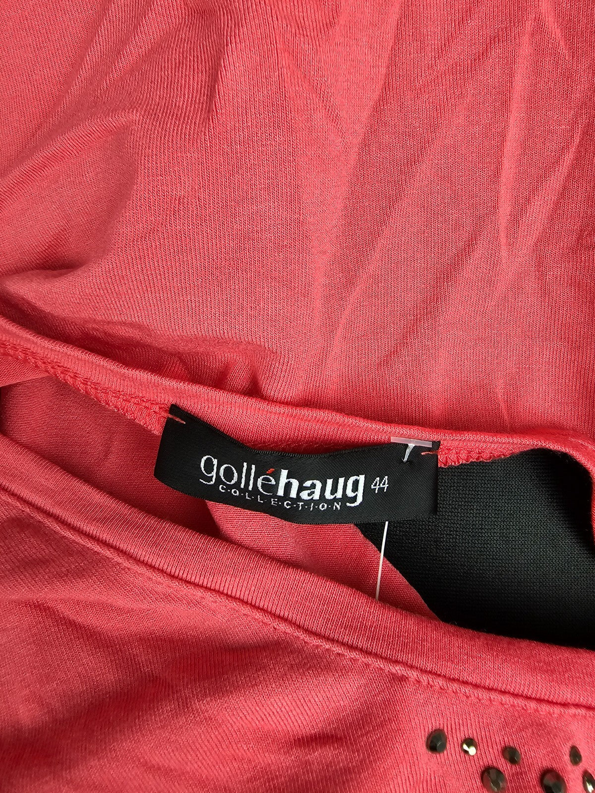 EK5469 Damen Langarmshirt von golléhaug, melonenrot, Gr. 446