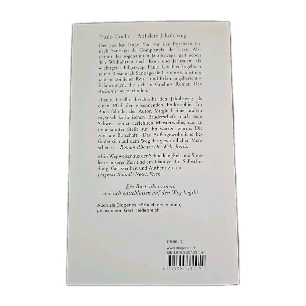 EB4428 Auf dem Jakobsweg von Paulo Coelho 1