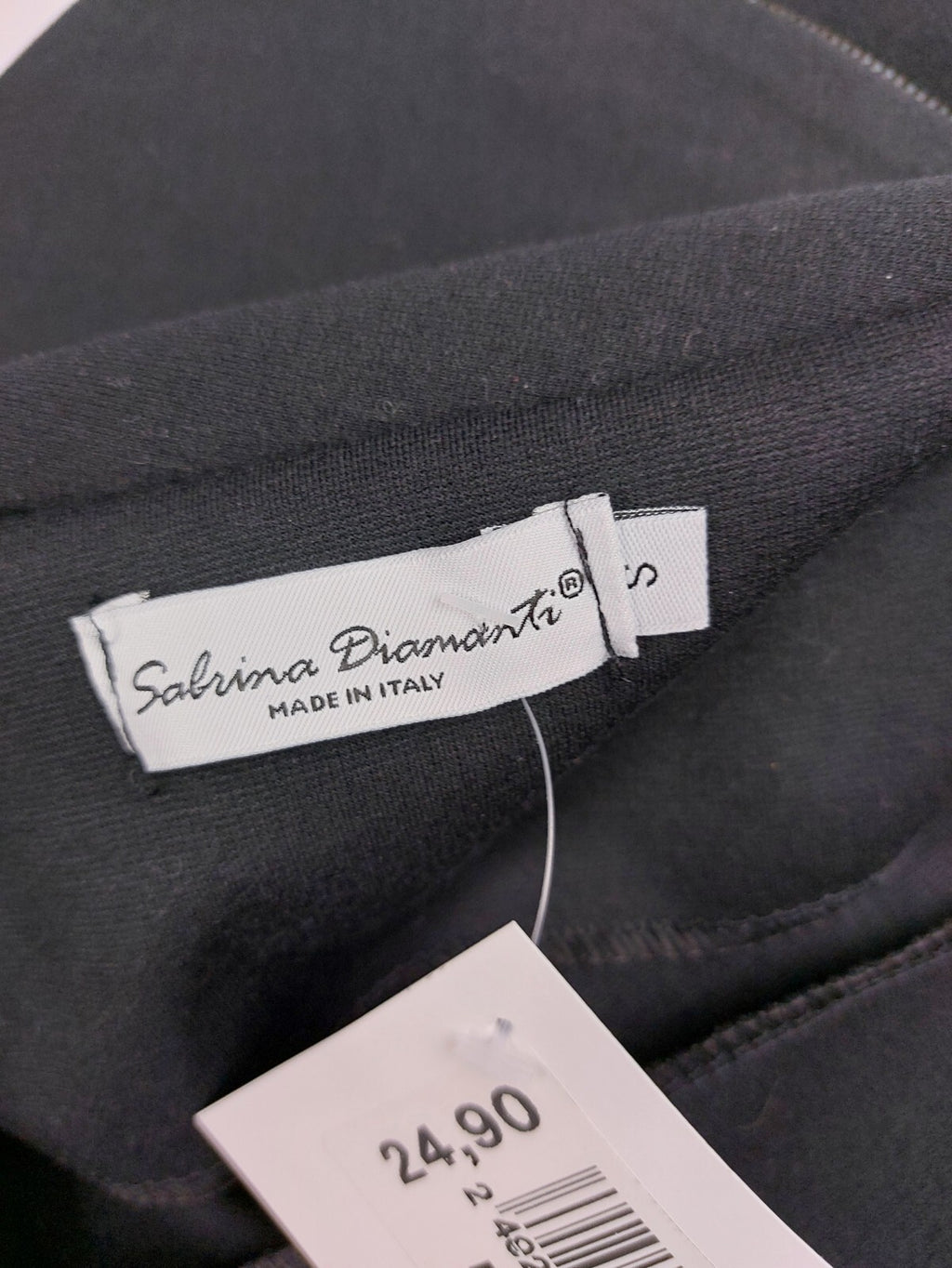 EK4897 Damen Kleid von Sabrina Diamanti, schwarz, Gr. S7
