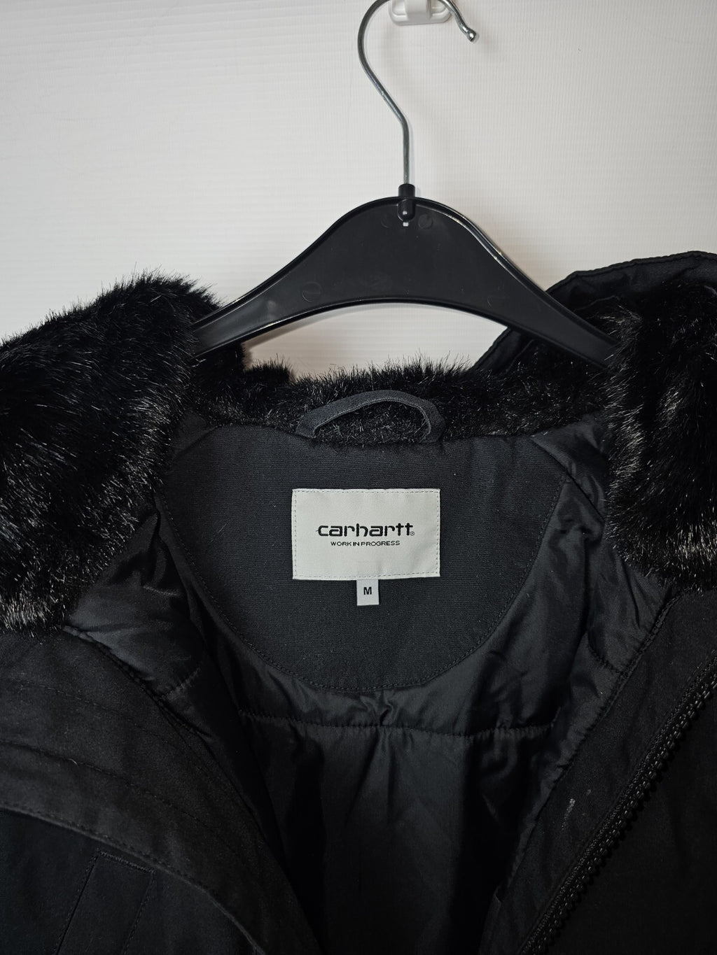 EK6736 Herren Carhartt Kapuzenjacke, Winterjacke in schwarz, Gr. M3