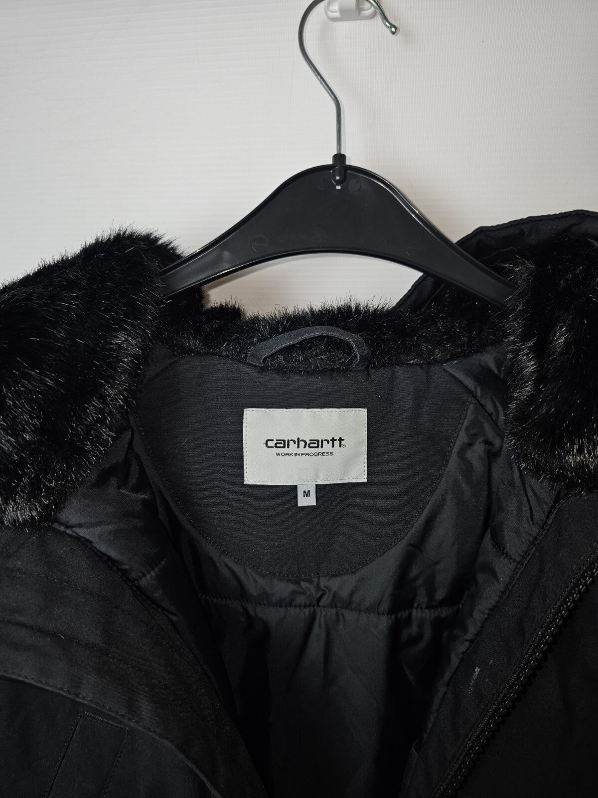 EK6736 Herren Carhartt Kapuzenjacke, Winterjacke in schwarz, Gr. M3