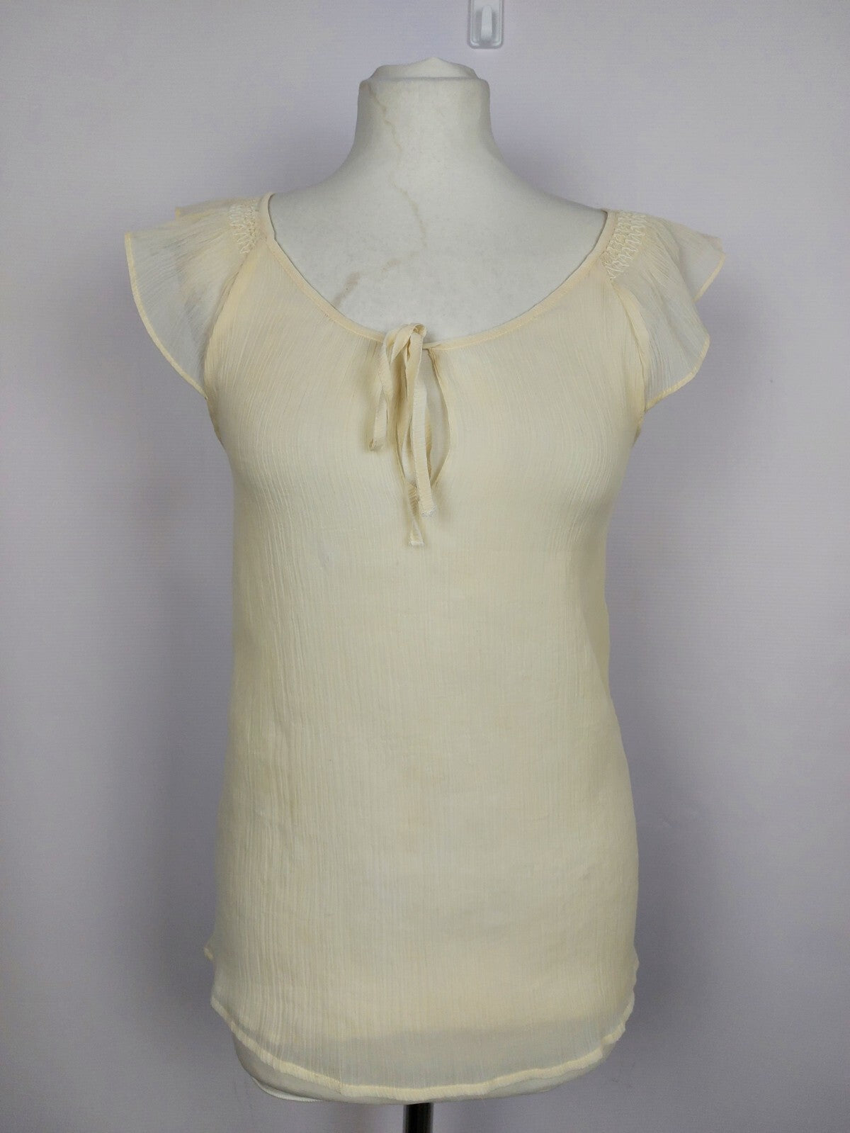 EK3086 Damen Bluse von Zara Trafaluc, champagner, Gr. M0