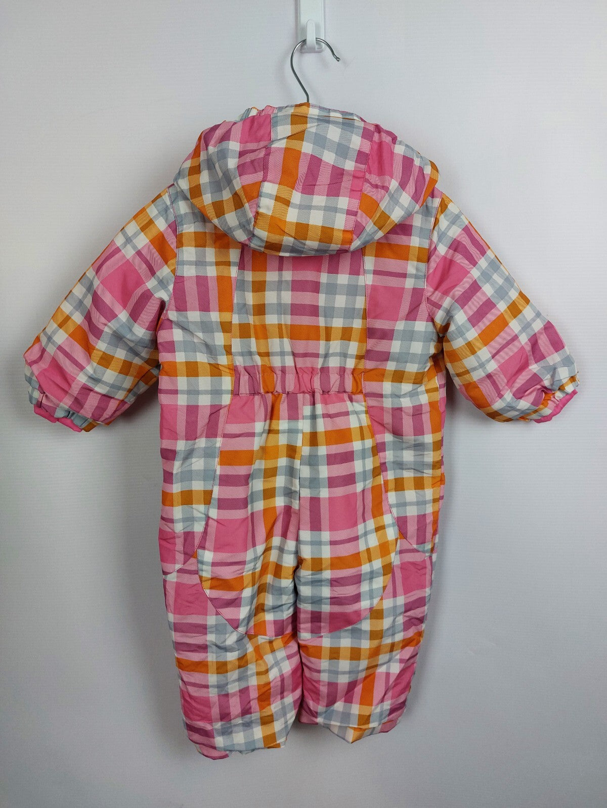 EK1231 Mädchen Einteiler von Lupilu, Gr. 74/80, rosa kariert5