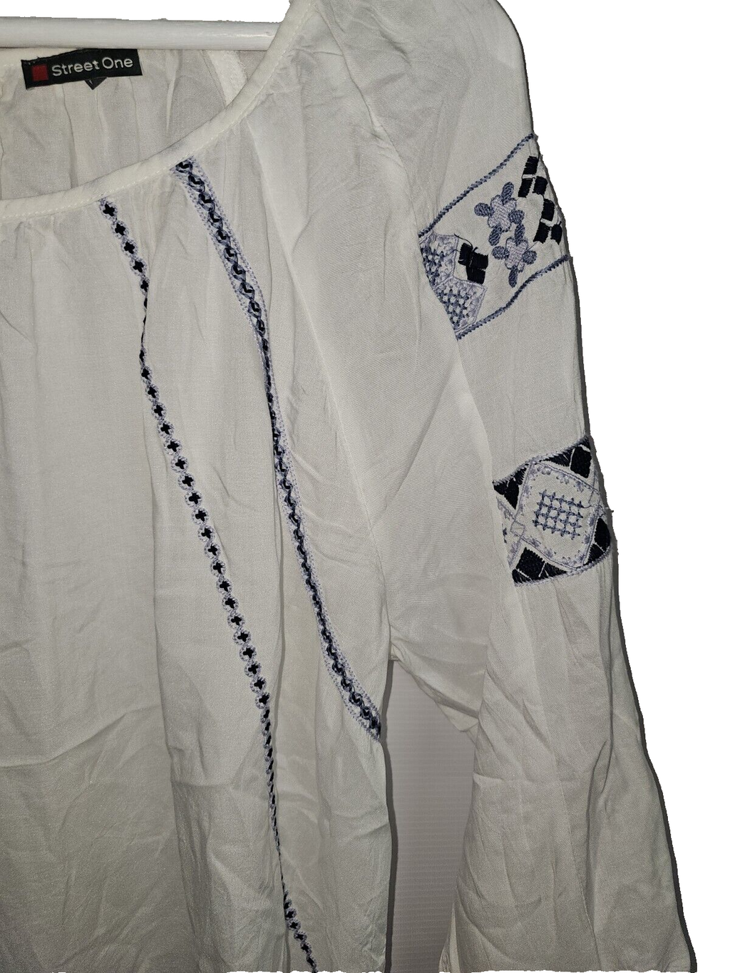 EK3430 Damen Bluse von Street One,  Weiß, Gr.442