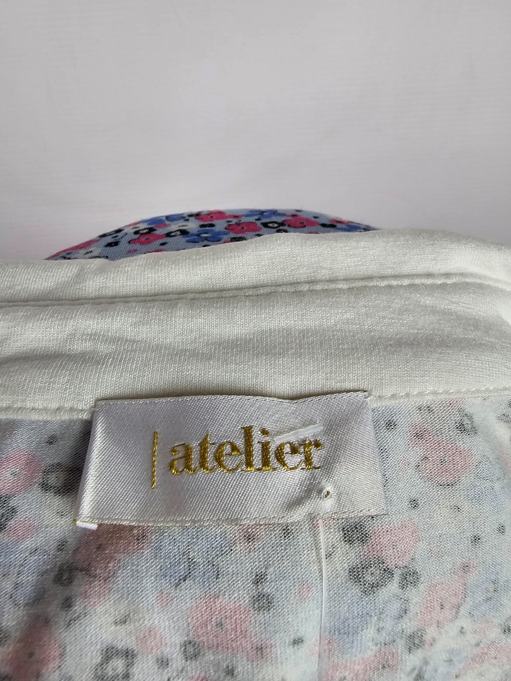EK5534 Damen T-Shirt von Atelier, blau-rosa, Gr.21 (XL nach Tabelle)4