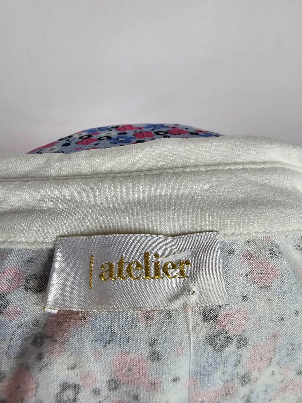 EK5534 Damen T-Shirt von Atelier, blau-rosa, Gr.21 (XL nach Tabelle)4