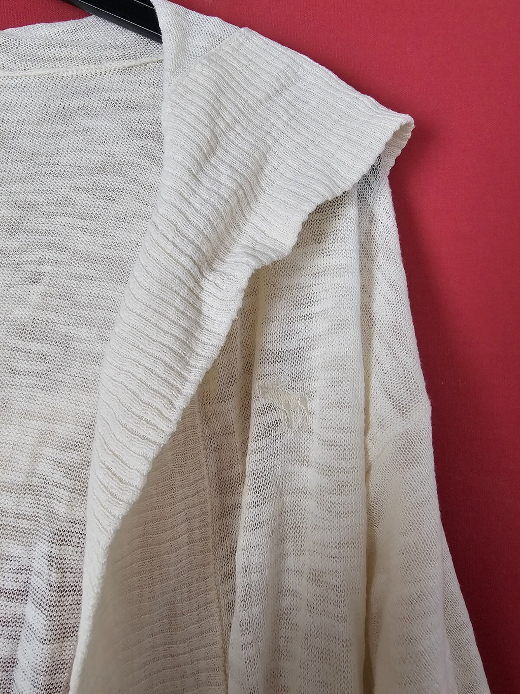 EK6608 Damen Strickjacke von Abercrombie&Fitch, Beige, Gr.M2