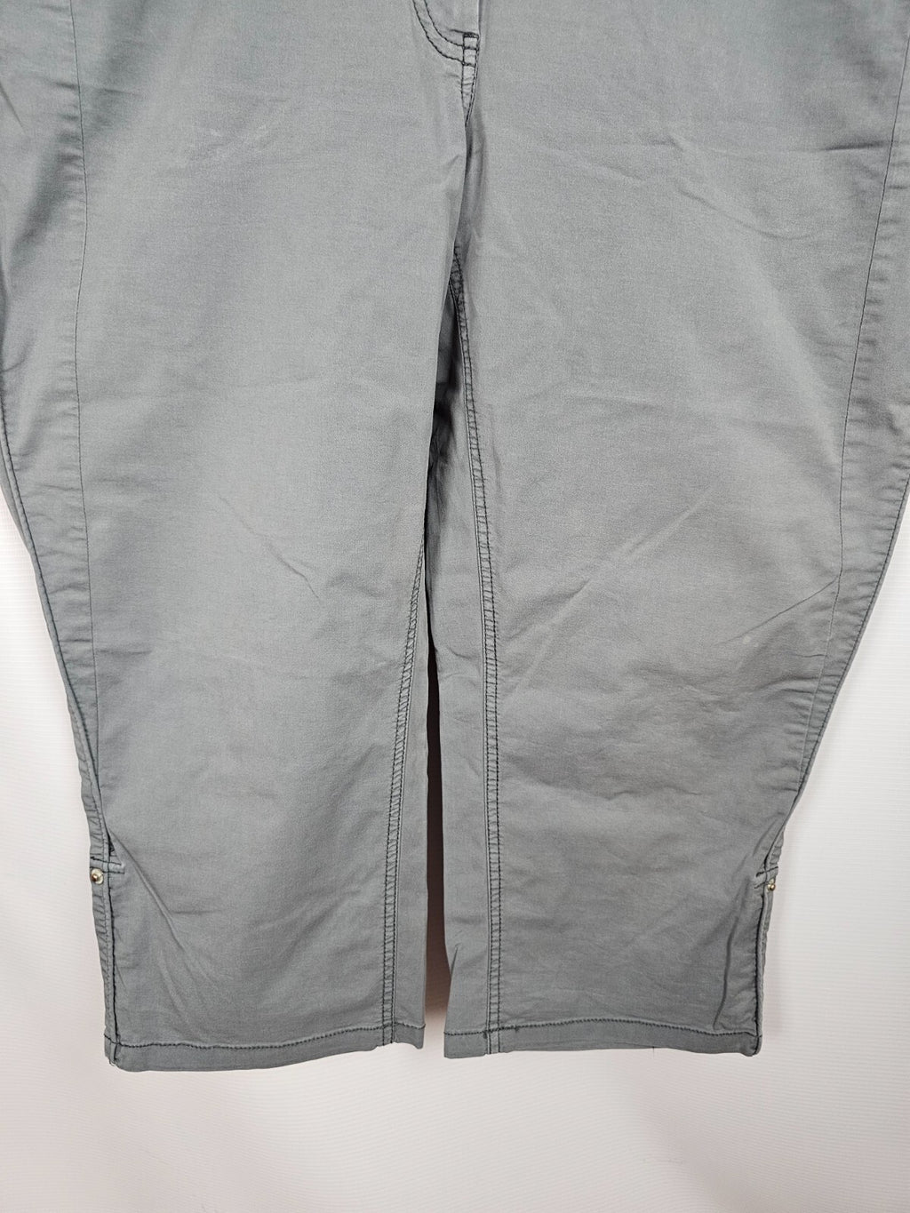 EK5687 Damen  Capri Hose von Cecil, grau, Gr. W342
