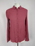 EK0724 Damen Bluse von Promod, weinrot, Gr. 360