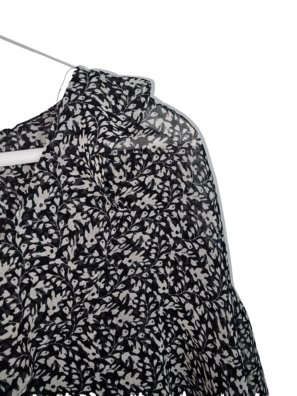 EK6765 Damen Bluse von MNG, Schwarz,  Gr.M2