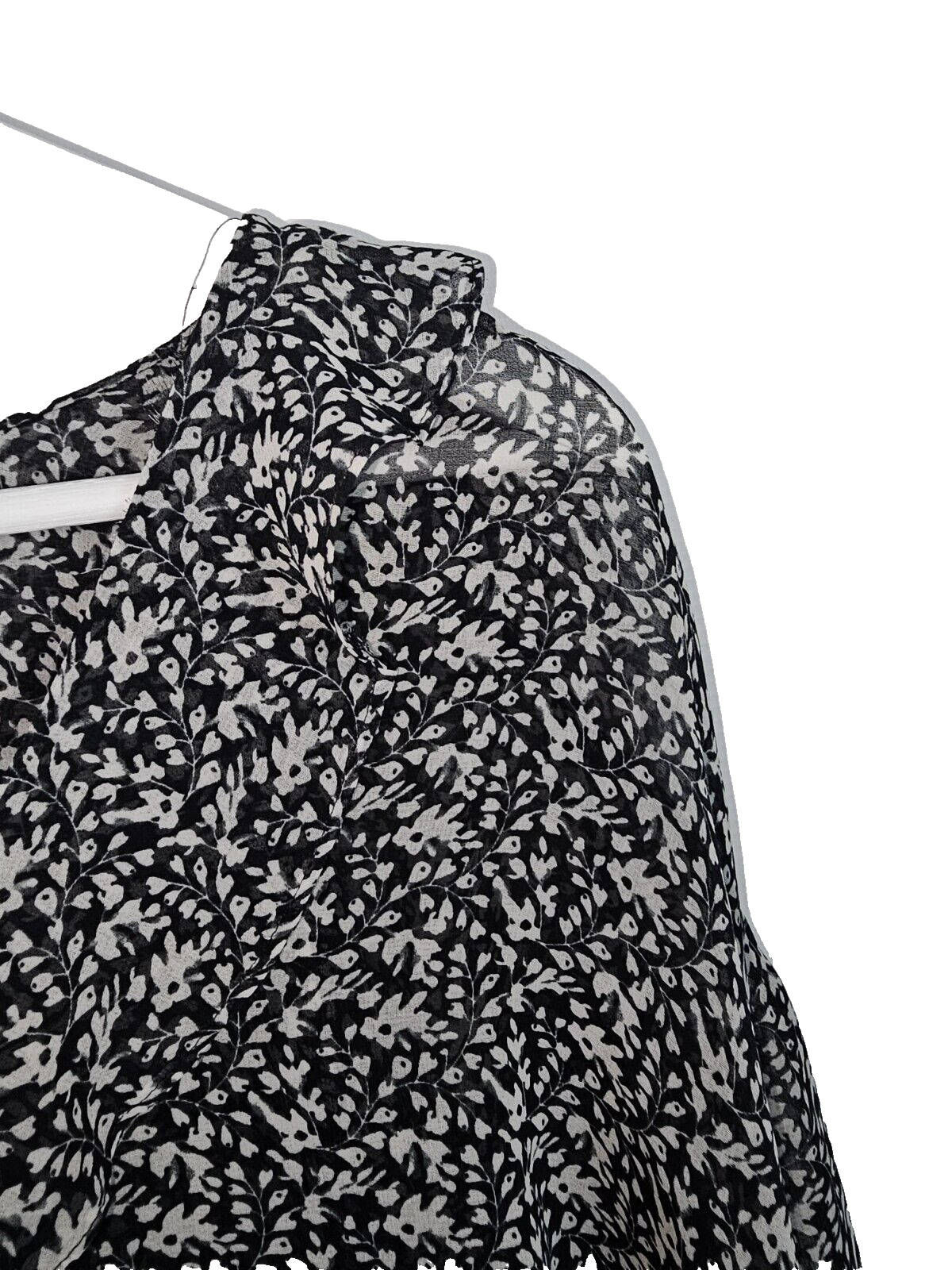 EK6765 Damen Bluse von MNG, Schwarz,  Gr.M2
