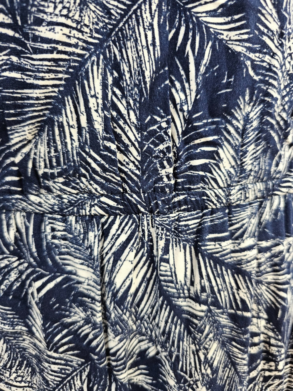 EK5979 Damen Kleid von Tom Tailor, blau/weiß, Gr. 383