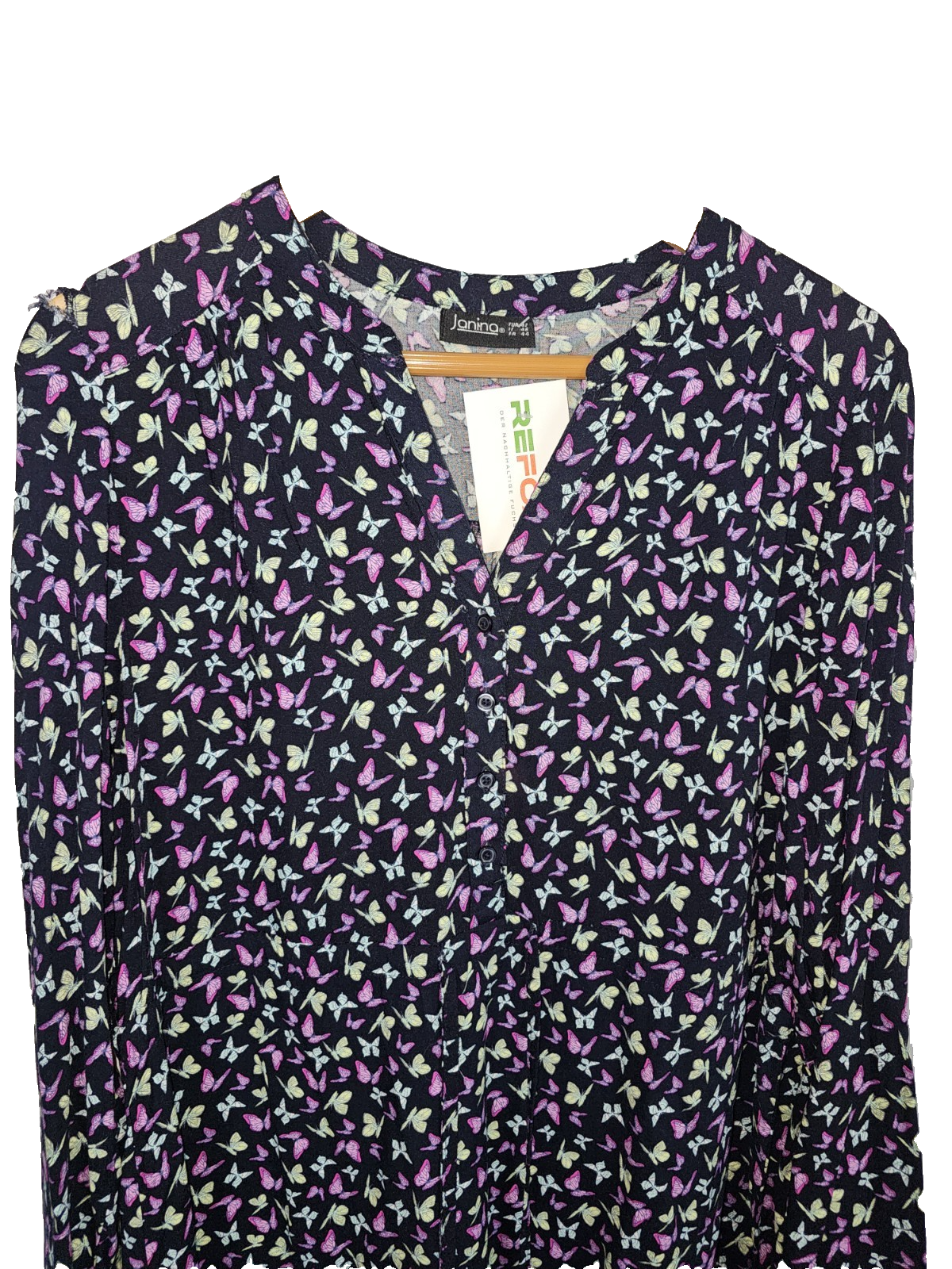 EK7888 Damen Bluse von Janina, Mehrfarbig,  Gr. 421