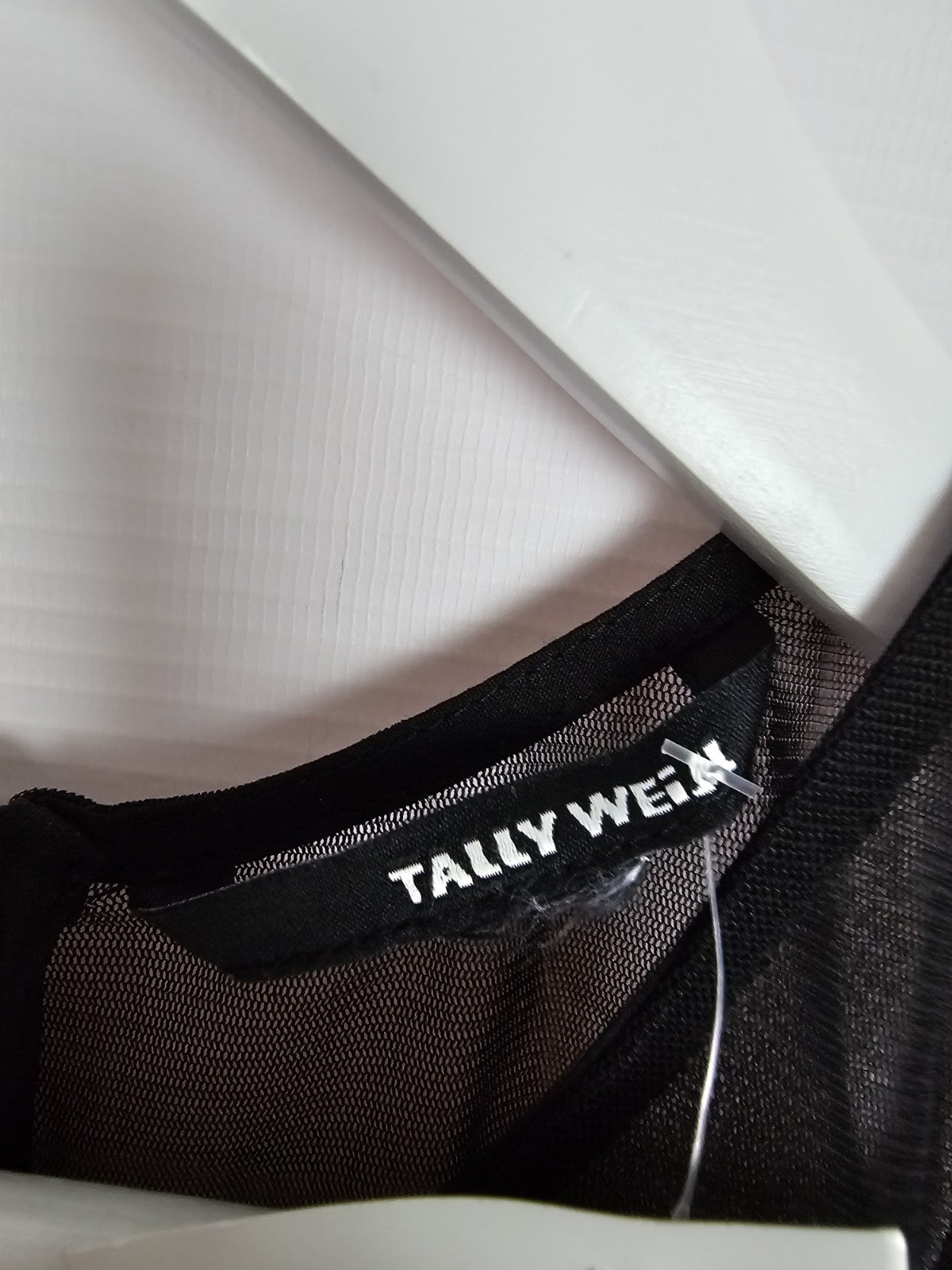 EK9731 Damen Bluse, Schwarz/Weiß, Gr. Ca S2