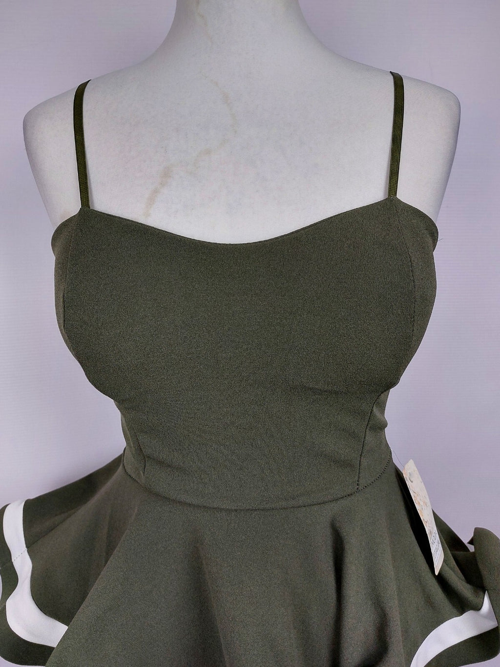 EK3409 Damen Top von Moda Italia, oliv, Gr. 341