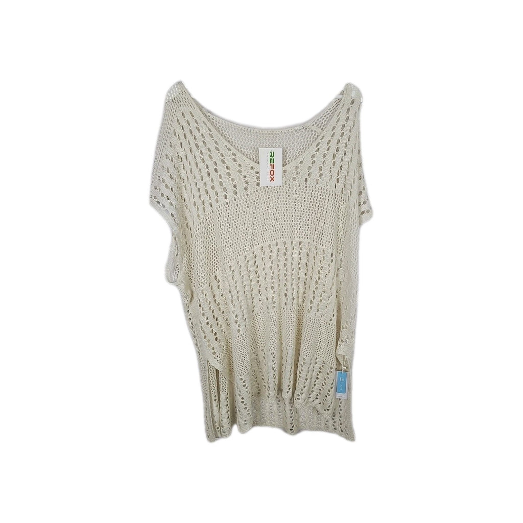 EK9486 Damen Pullover Cupshe Gr.L Weiß0