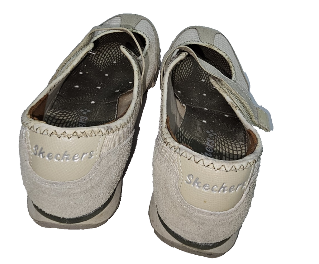 ES744 Damen Halbschuh von Skechers, Beige, Gr.36 Leder4