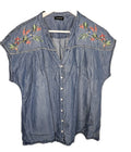 EK8117 Damen Bluse von Taifun, blau, Gr.L (Größe nach Größentabelle) 0