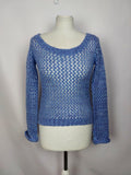 EK2287 Damen Pullover vonTally Weijl, blau, Gr. XS0