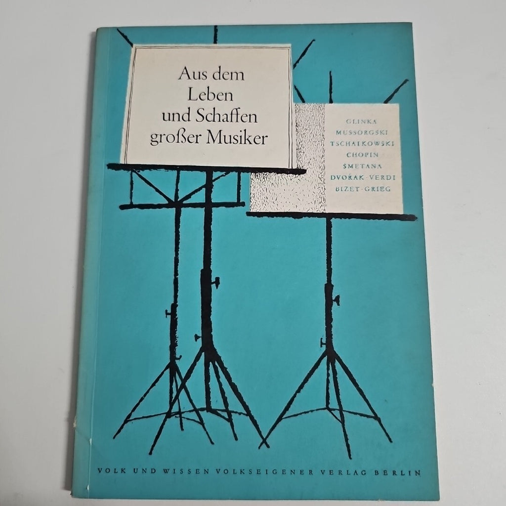 EB1617 Aus dem Leben und Schaffen großer Musiker  1974 0