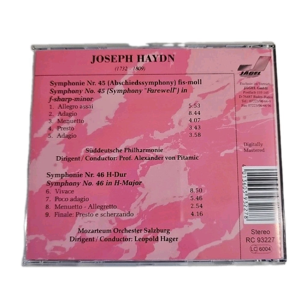 EK4253 Haydn, Classic, Symphonie Nr.45,461