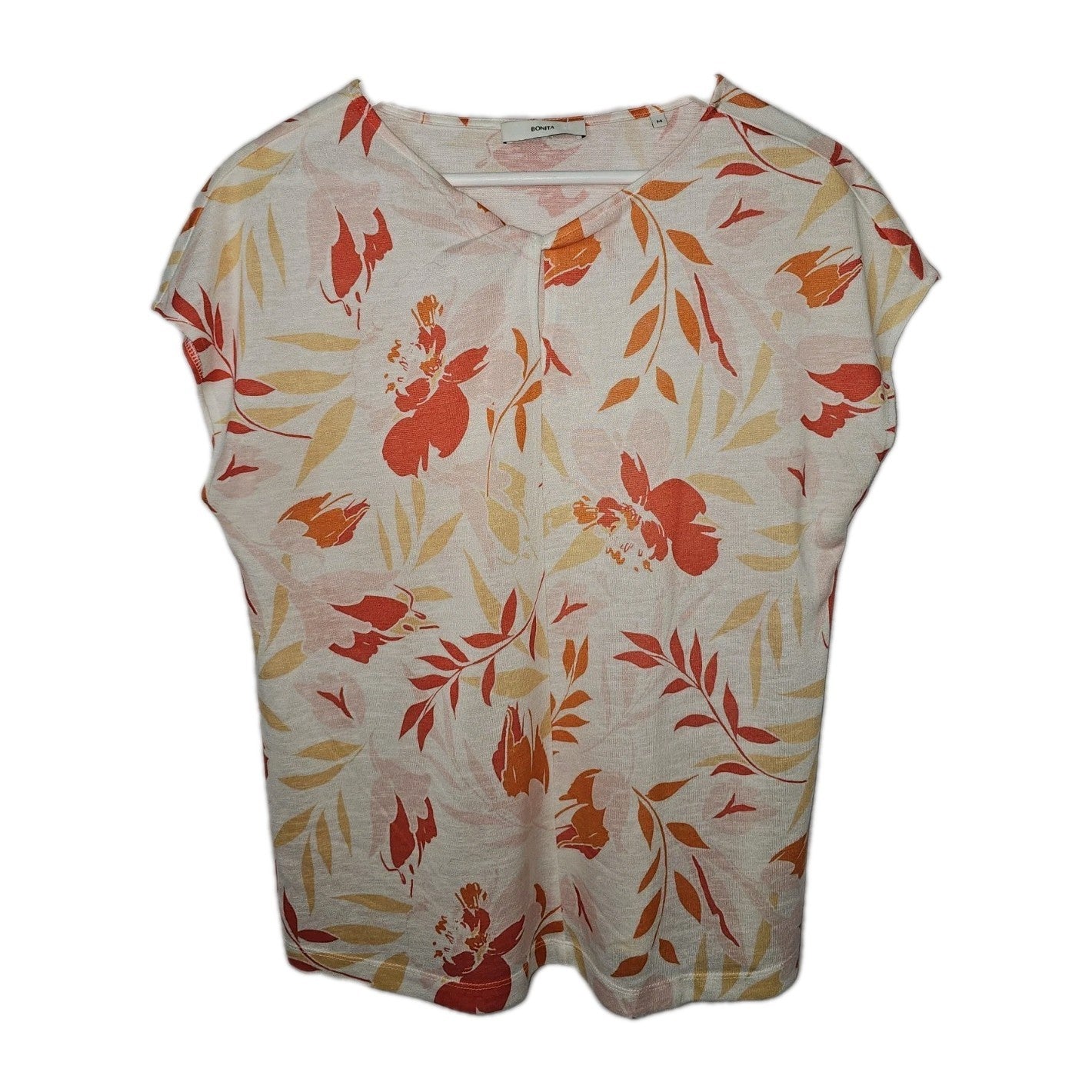 EK8548 Damen T-Shirt von Bonita, orange, Gr.M0