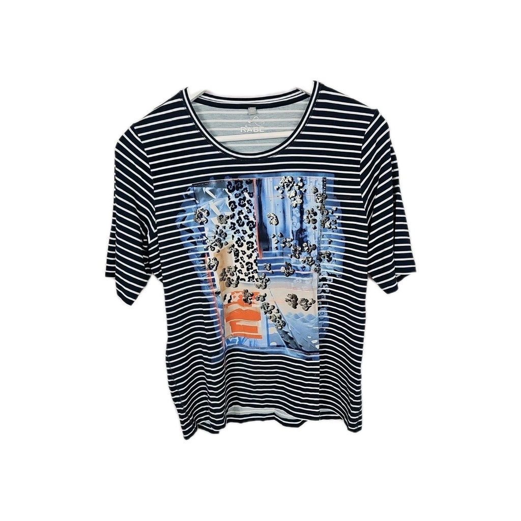 EK9347 Damen T-Shirt Rabe Gr.40 Blau0