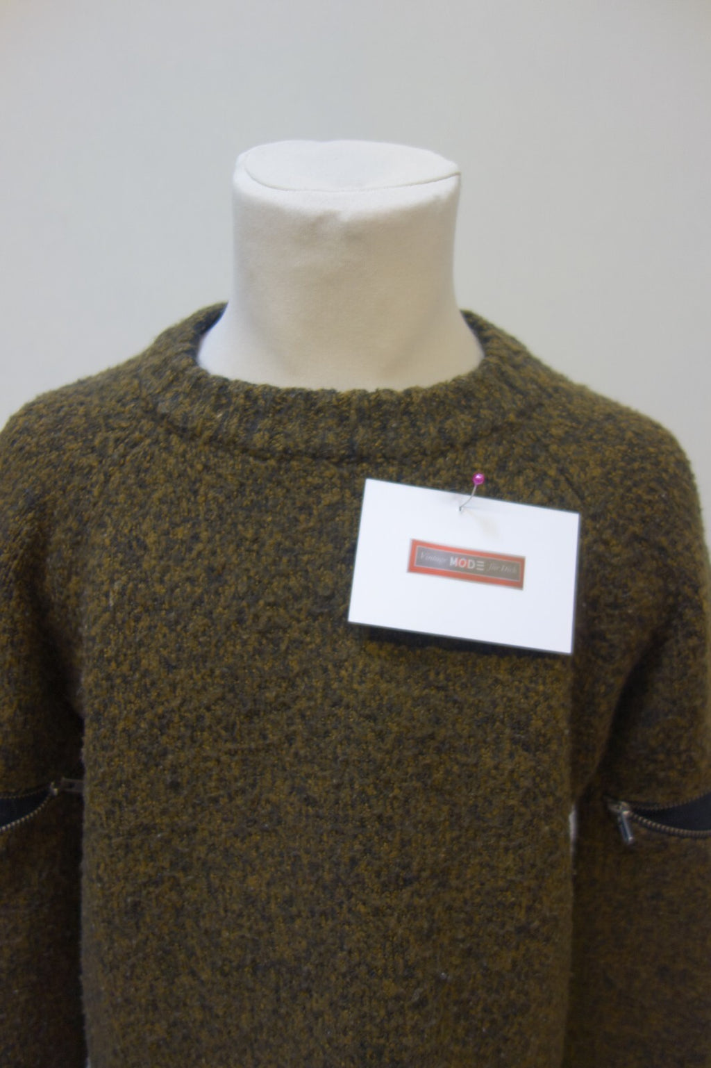EK3515 Kinder Pullover von Zara, Gr. 122, grün1