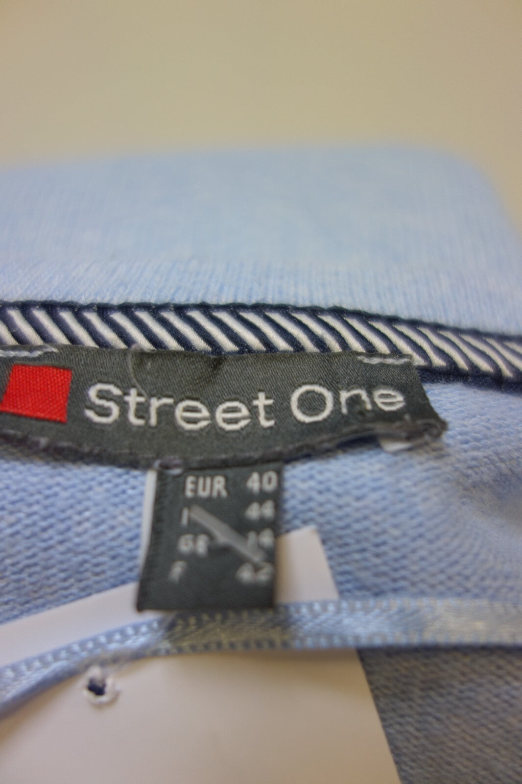 EK3781 Damen Pullover von Street One, blau, Gr. 405