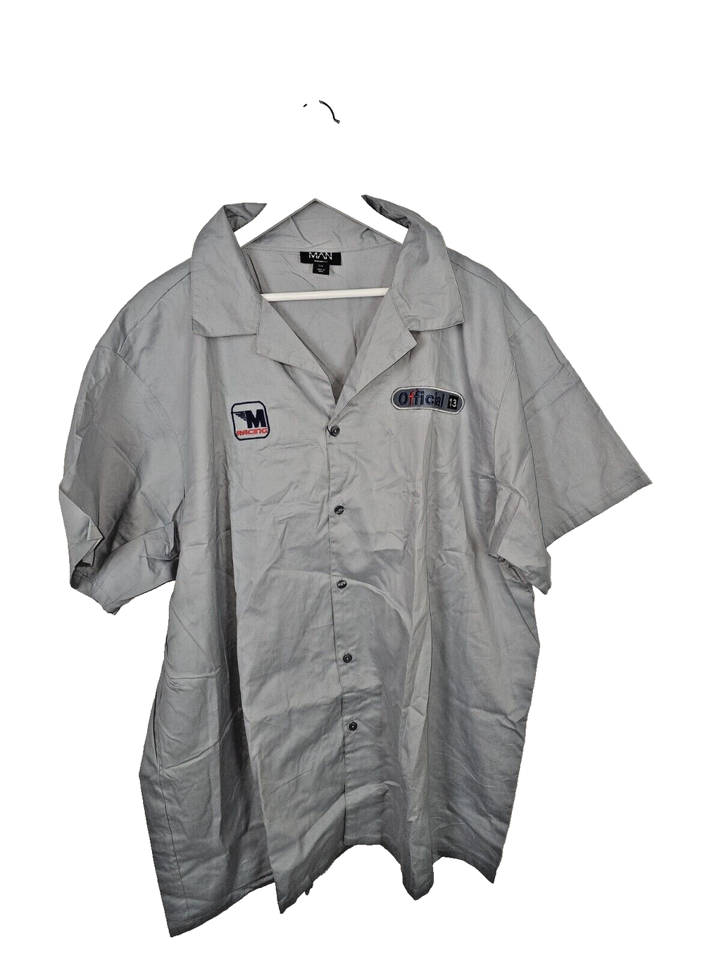 EK2390 Herren Hemd von MAN, Grau, Gr.5XL0