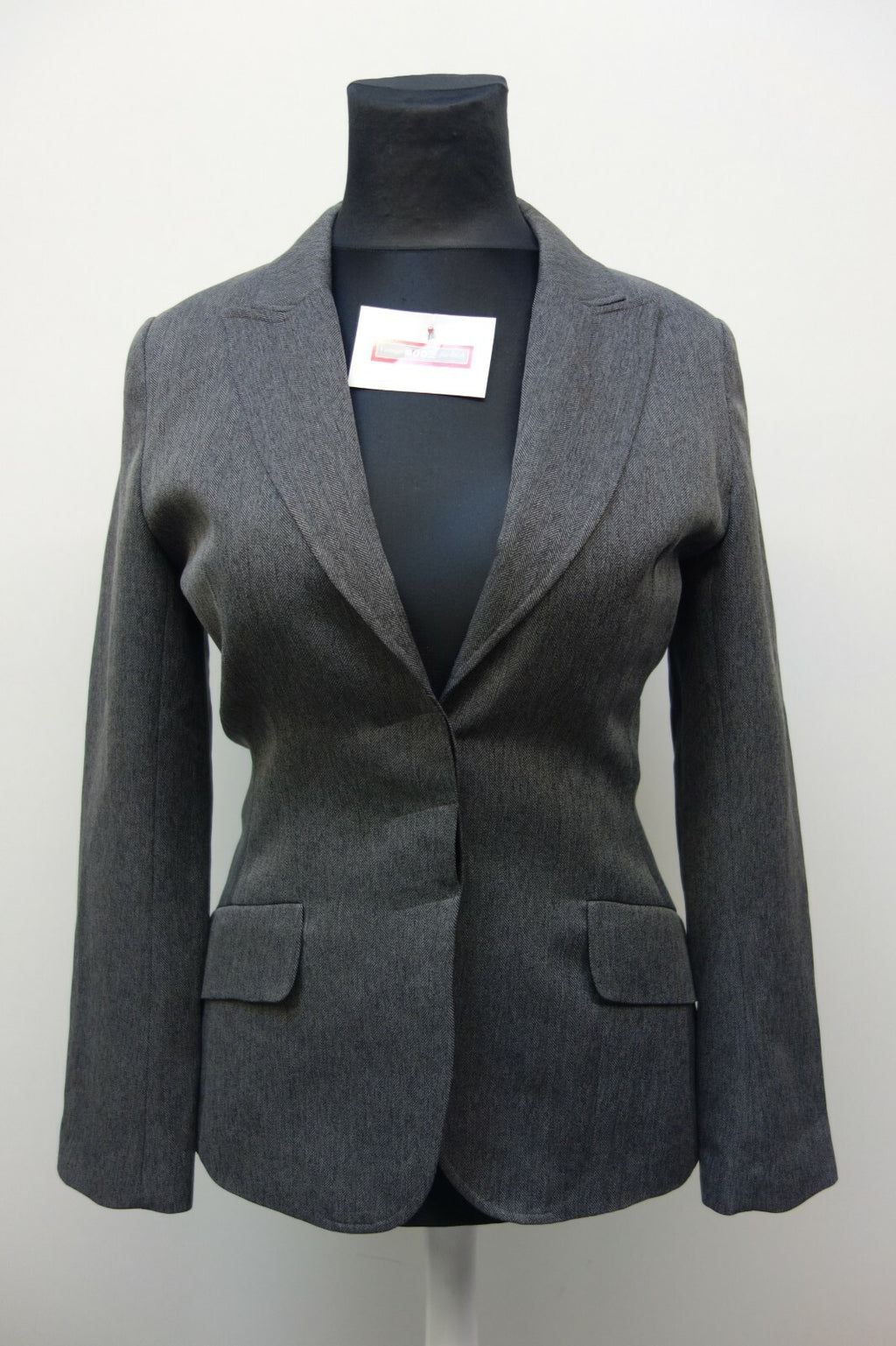 EK0271 Damen Anzugjacke von Hennes, grau, Gr. 420