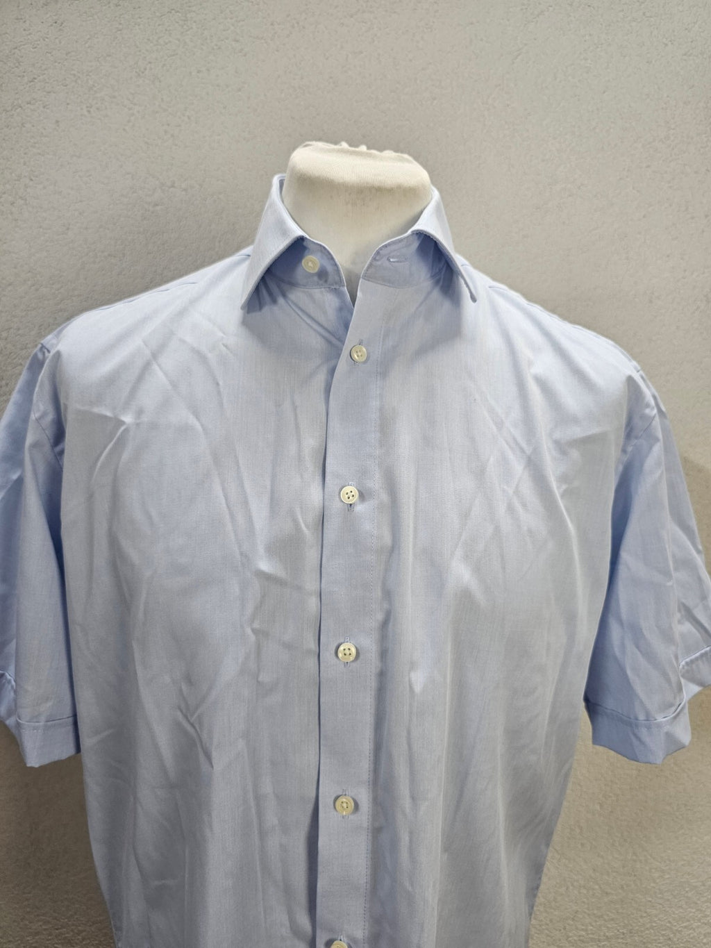 EK6014 Herren Kurzarmhemd von Yorn, hellblau, Gr.L (Größentabelle)1