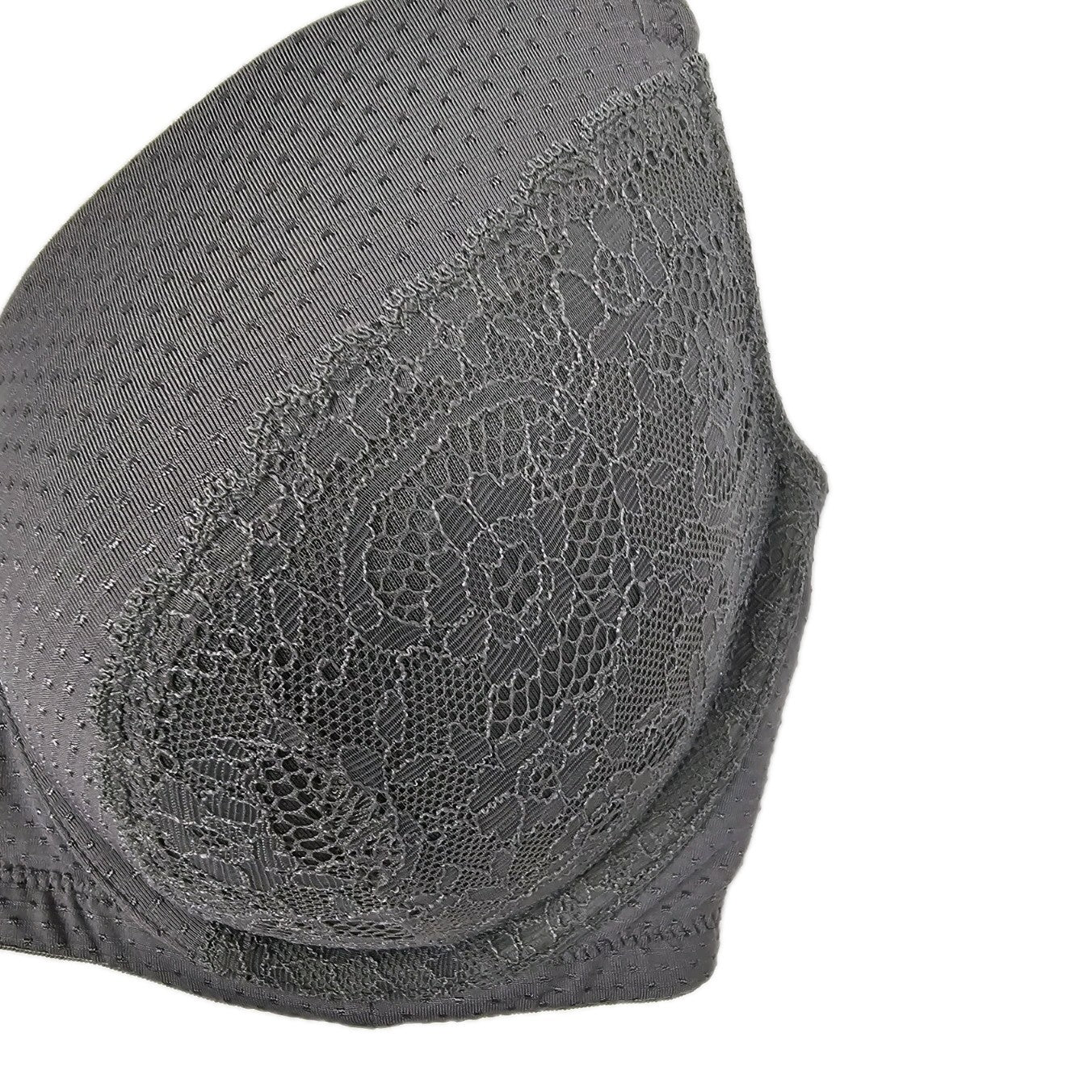 EK10618 Damen push-up-BH, Grau, Gr. 80C1