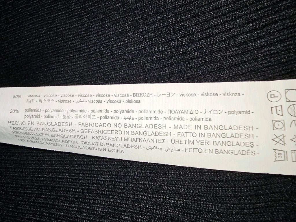 EK9414 Damen Kleid von Bershka, schwarz, Gr.M4