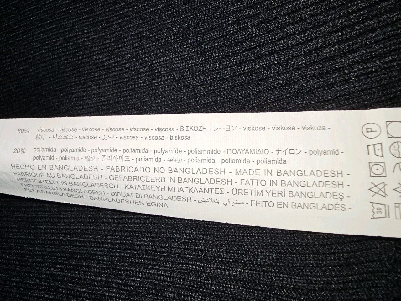EK9414 Damen Kleid von Bershka, schwarz, Gr.M4