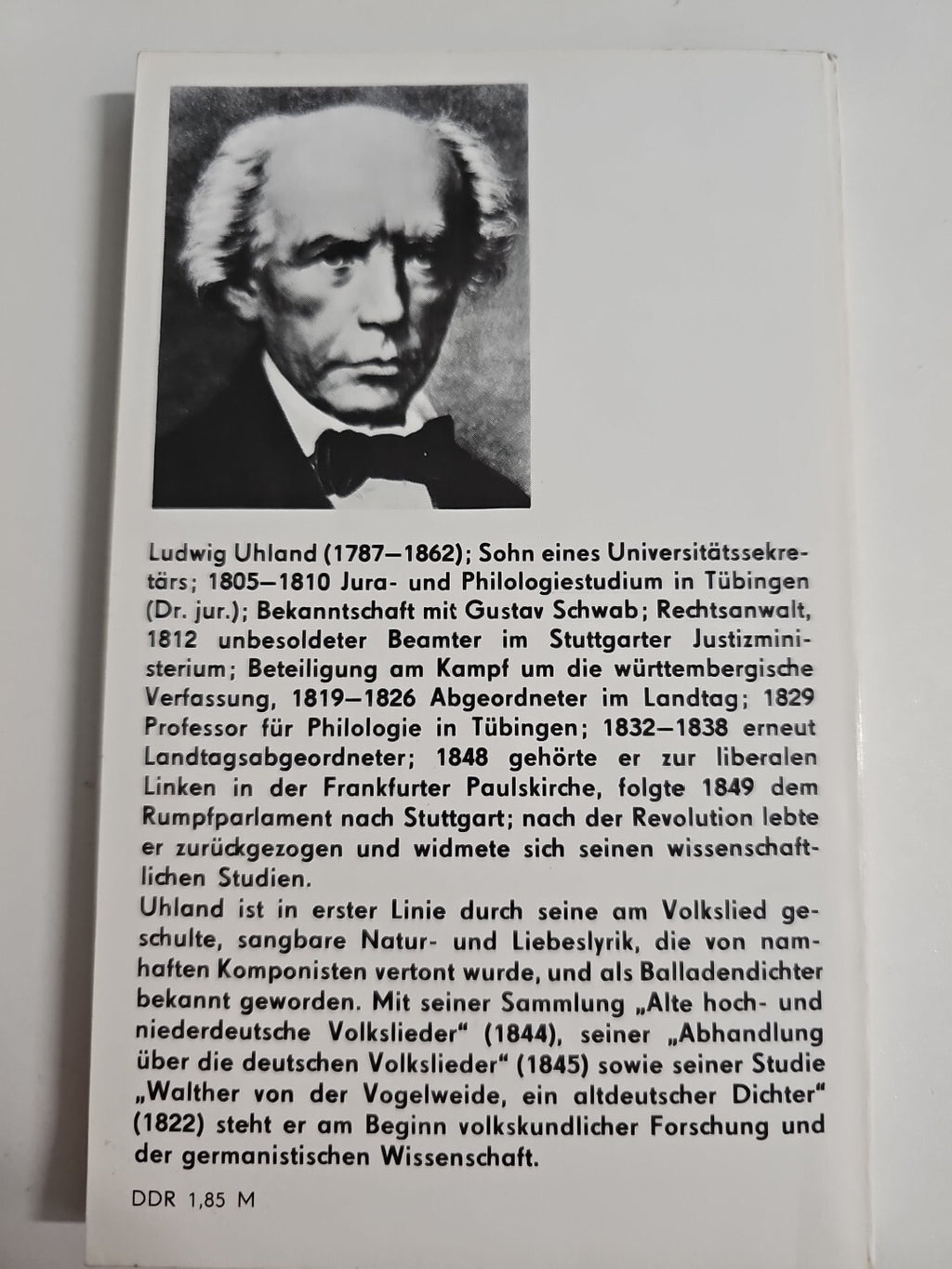 EB1640 Der Kuckuck auf dem Birnbaum sass von Ludwig Uhland2