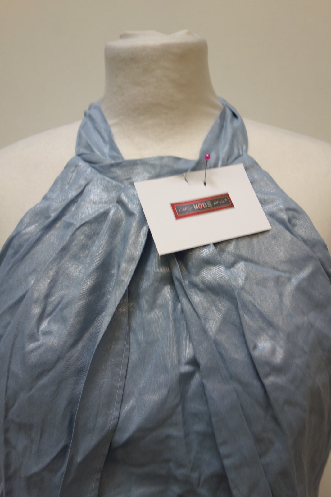 EK3675 Damen Top von Benetton, blau, Gr. S1