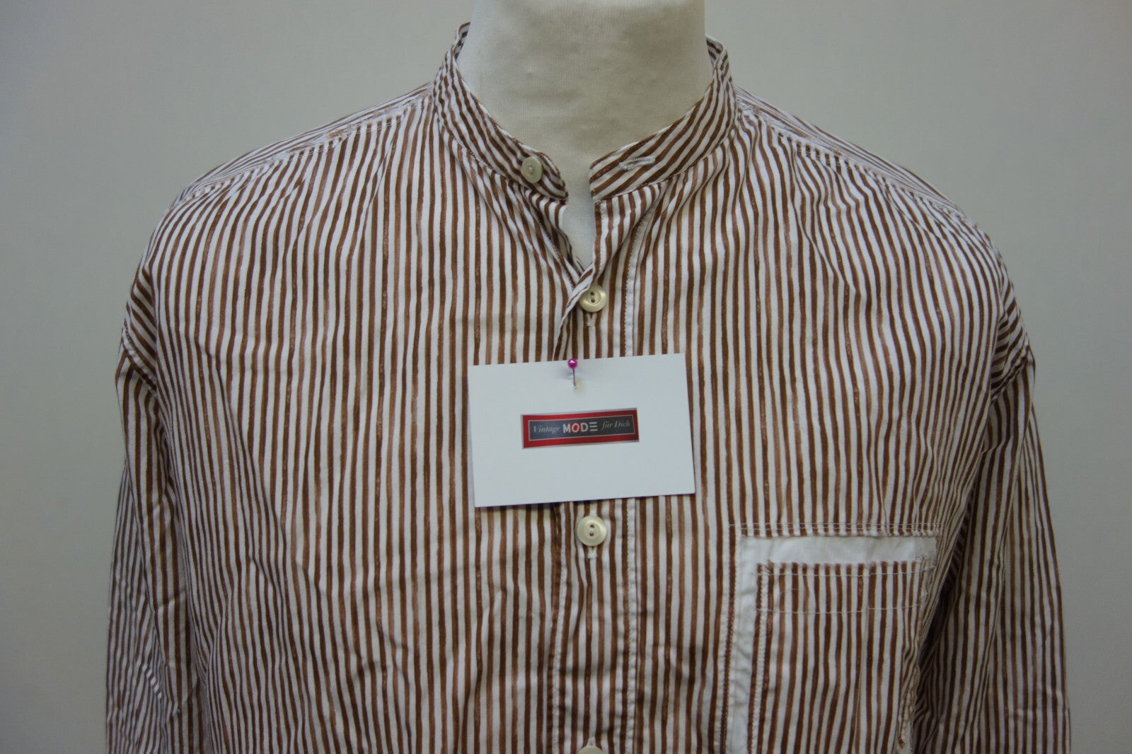 EK2306 Damen Bluse von Tintoria Mattei, gestreift, Gr. 441